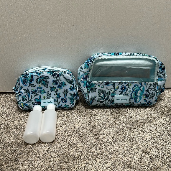 Vera Bradley Forever Green Cosmetic Bags - Picture 1 of 3